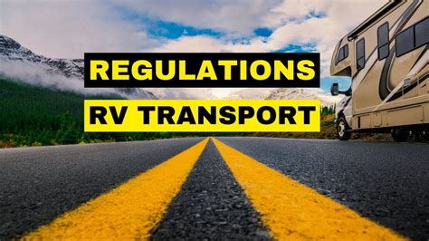 dot regulations for rv|RV Size Limits, Required Equipment, Trailer Speed。